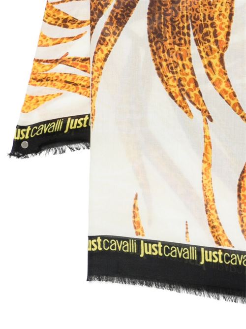 Foulard donna con stampa JUST CAVALLI | 80RA2H04ZG322R79
